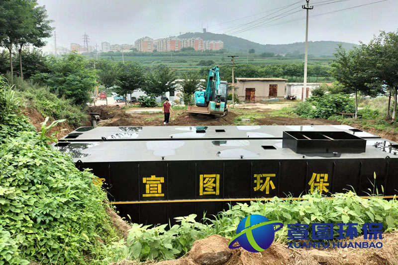 地埋式污水处理设备应用现场(图2)